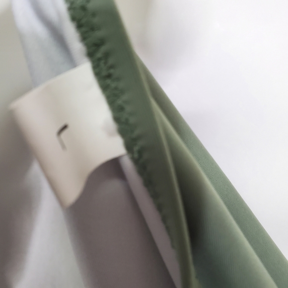 NEW TEMPT ME Olive Green High Rise Swimsuit Bikini Bottom Size Large - Picture 4 of 5